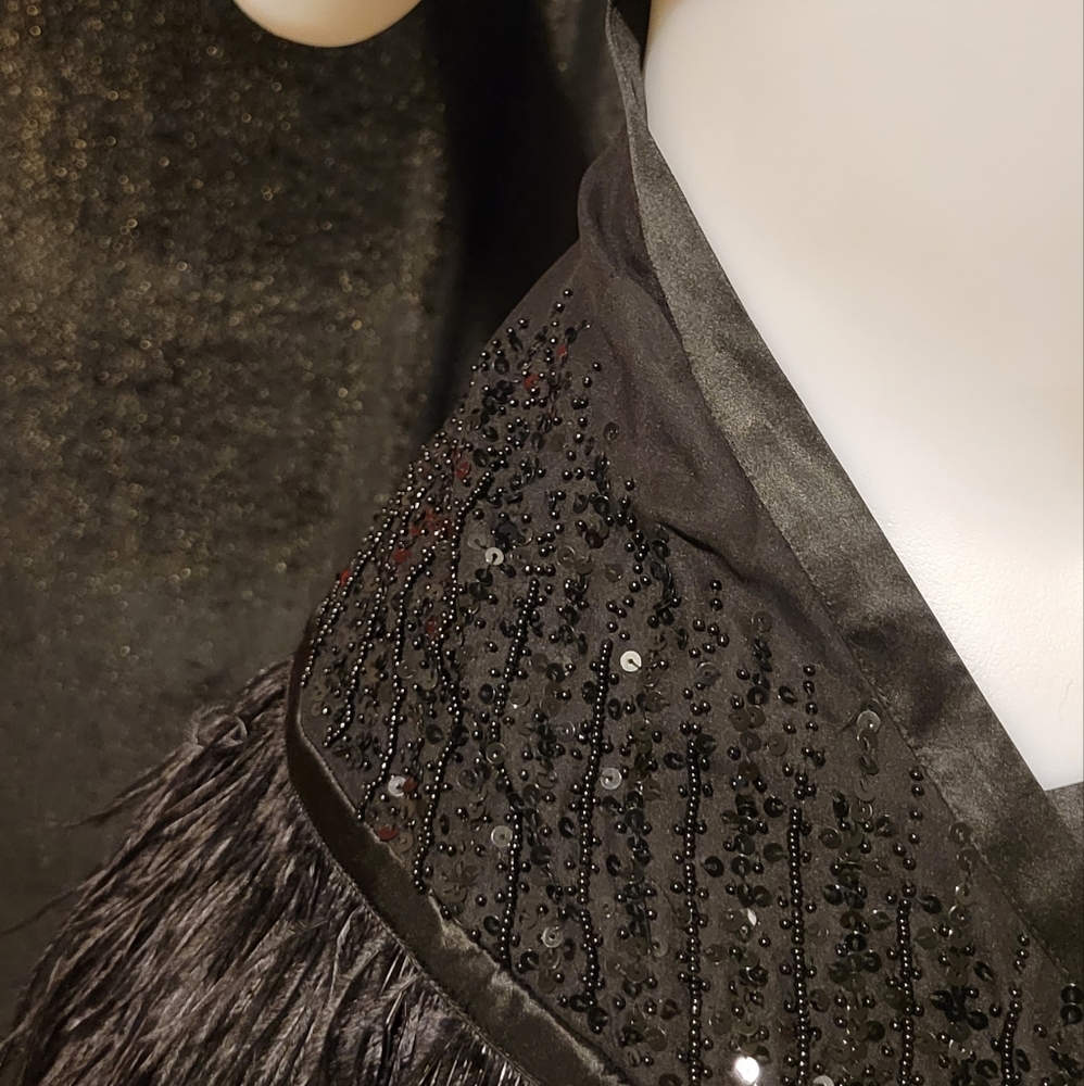 Bebe sequin feather party dress - Picture 8 of 14